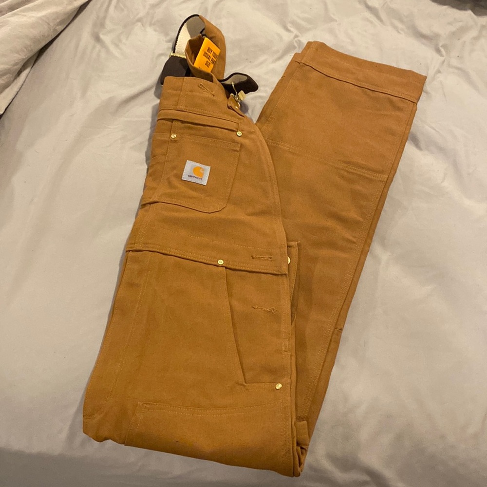 NEW Mens Carhartt Bibs